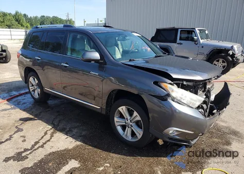 2012 Toyota Highlander Limited from USA, damaged, VIN 5TDDK3EH9CS111773